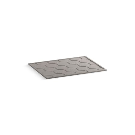 Kohler Floor Liner, 36  Vanity Mohair Grey 27935-1WT